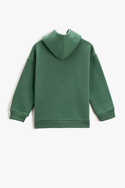 Koton Sweatshirt - Grün - Regular Fit