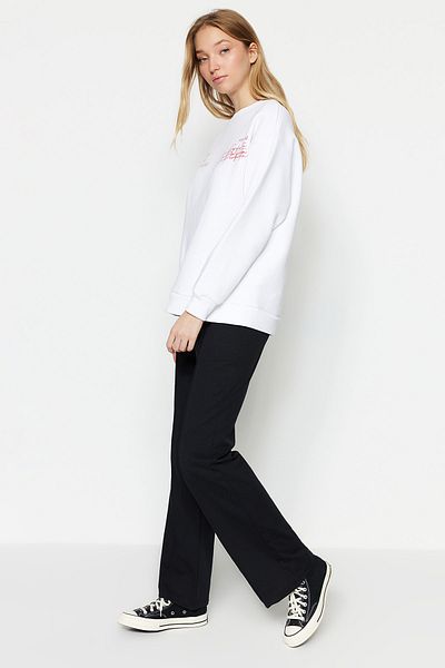 Trendyol Modest Sweatpants - Black - Straight