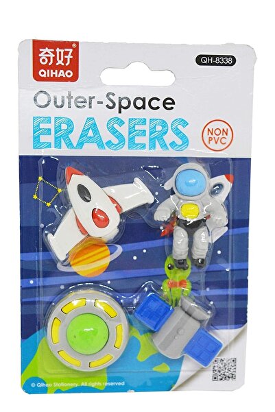 Duyu Atölyesi Space Vehicles Themed Eraser Erasers