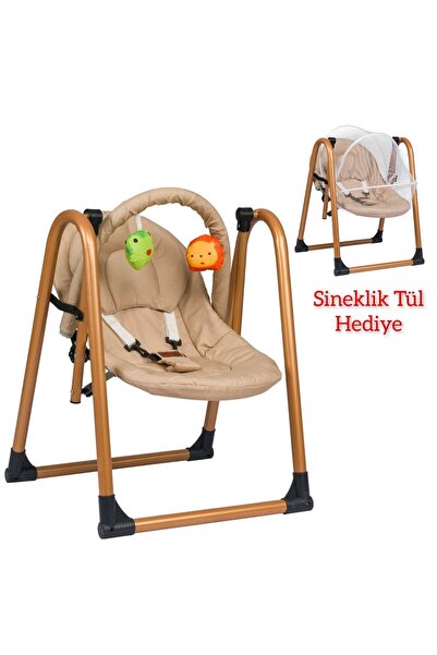 YOGH Lucca Bebek Salıncağı Ve Anakucağı Bebek Rahatlatıcı Salıncak Hamak