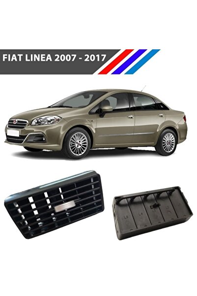 Genel Markalar Fiat Linea Havalandırma Izgarası Yan Köşe Kısım Sol Krom Düğmeli