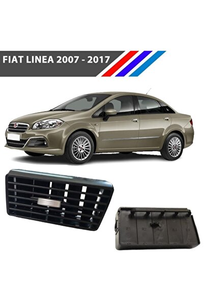 Genel Markalar Fiat Linea Havalandırma Izgarası Yan Köşe Kısım Sağ Krom Düğmeli