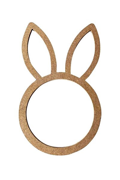 Genel Markalar Cnc Kesim Tavşan Kulaklı Kasnak, Tavşan Kasnak 30x18