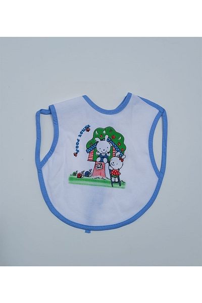 Sebi Baby Towel Bib with Oilcloth on the Back