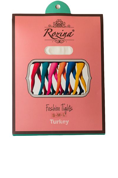 Rozina Черни дамски лъскави тънки чорапогащи 50 Den Fit