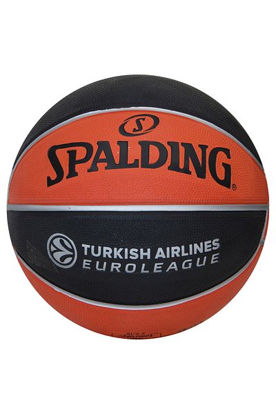SPALDING Tf150 Euroleague Rubber Νο 5 Μπάλα Μπάσκετ