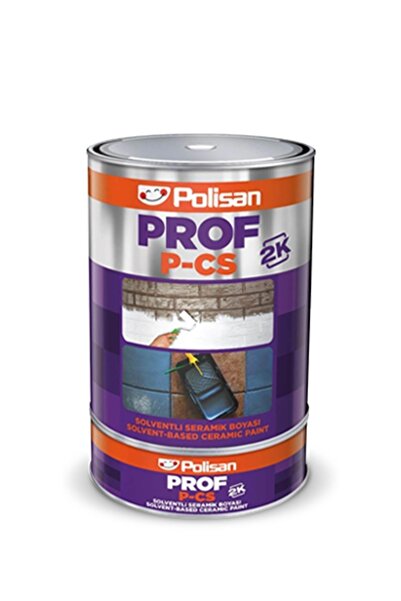 Polisan Prof P-cs 2k Seramik Boyası 3 Kg Antrasit