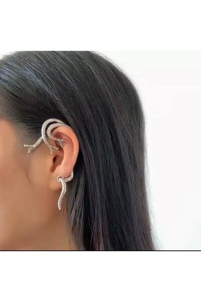 oldskoolbutik Snake 3 Stud Earrings