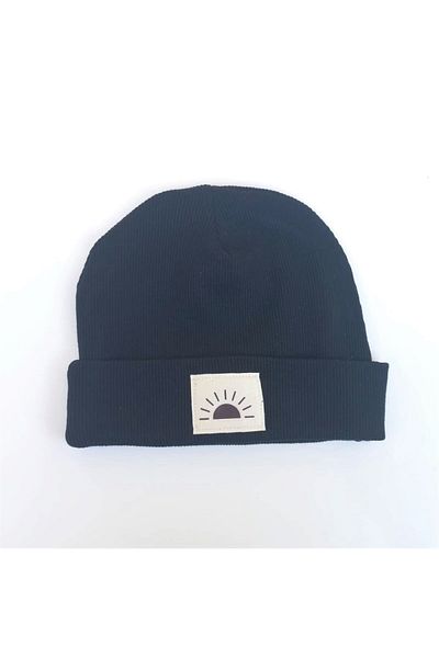 Alingo Unisex Kids Labeled Black Beret