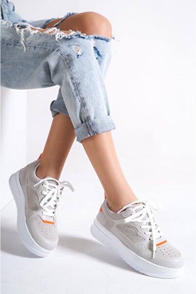 KYC رمادي - أحذية الياسمين الرياضية أحذية رياضية نسائية الياسمين