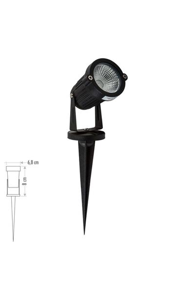 Cata 5 Watt Kazıklı Led Bahçe Aydınlatma Armatürü Ct-7300 Yeşil
