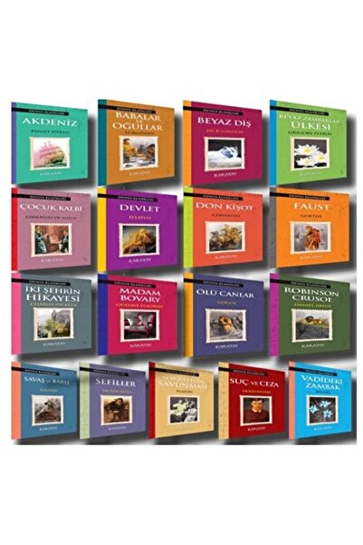 Generic Brand Dünya Klasikleri Seti (17 Kitap Takım) / Kolektif / / 978034258...