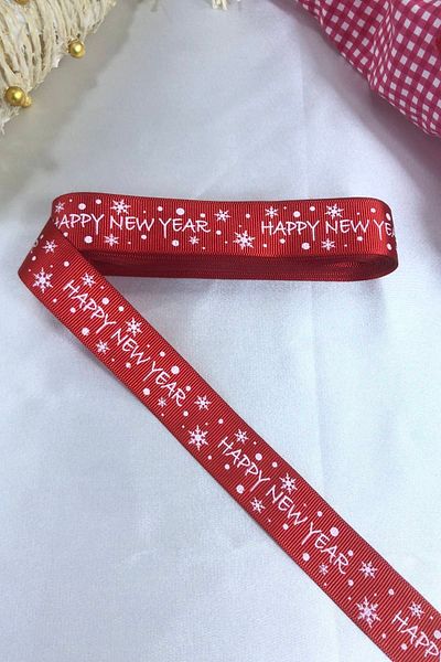 Bontex 2023 Decoration Gift Packaging Ribbon Red Happy New Year – Ribbon – Ribbon