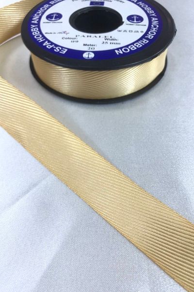 Hobigram Χρυσό Χρώμα Houndstooth Κορδέλα 1 Μέτρο Τιμή – Κορδέλα, Κομψό Σχέδιο, Γυναικείο Αξεσουάρ