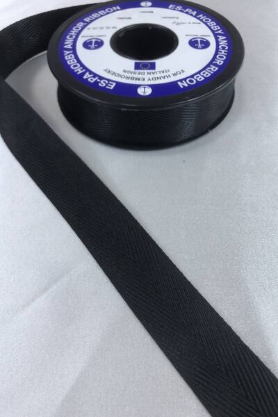 Hobigram Black Houndstooth Ribbon Η τιμή είναι για 1 μέτρο – Κορδέλα, Κομψό Σχέδιο, Γυναικείο Αξεσουάρ – Κορδέλα