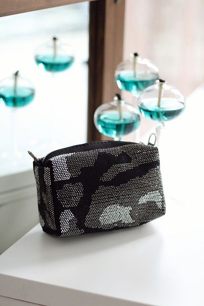 Moom Bag Geantă de umăr cu model de piatră fragmentată pentru femei