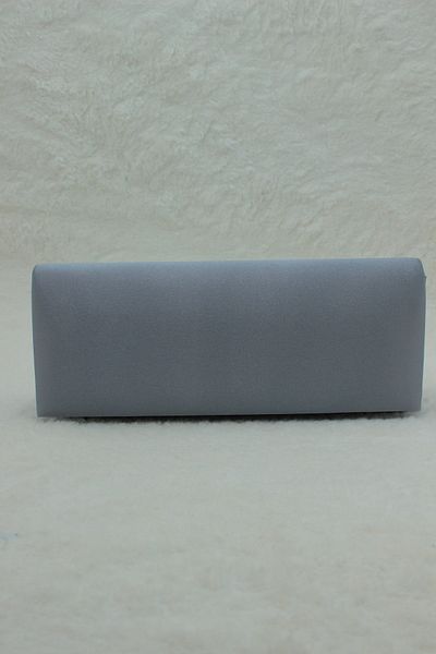 Sh Poly Σατέν πλατίνα βραδινή τσάντα Clutch Portfolio με λουράκι ώμου και τσάντα χειρός 2023