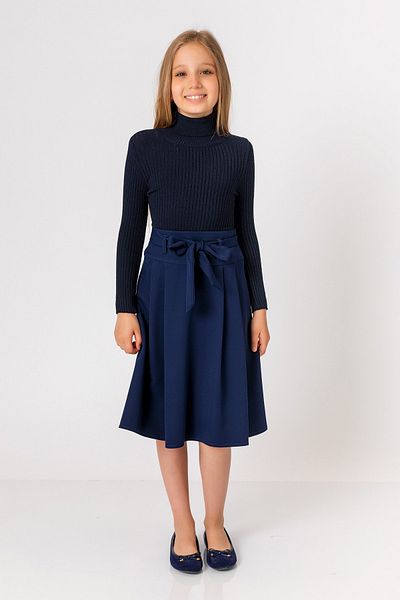 incity Girl's Slim Fit Turtleneck Knitwear Bodysuit