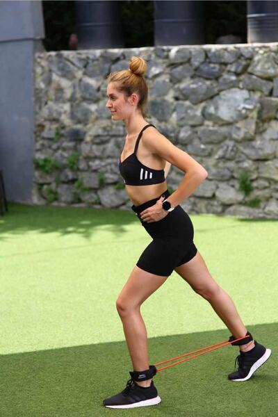 Slazenger Curea laterală pentru gleznă, mărime medie