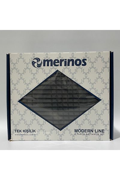 Merinos Modernline Single 2 Piece Blanket Set