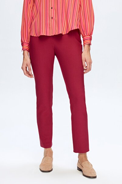 Love My Body Düğme Detaylı Fleto Cepli Pantolon