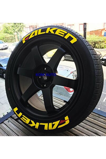 NP Aksesuar حروف الإطارات فالكين 8 قطع