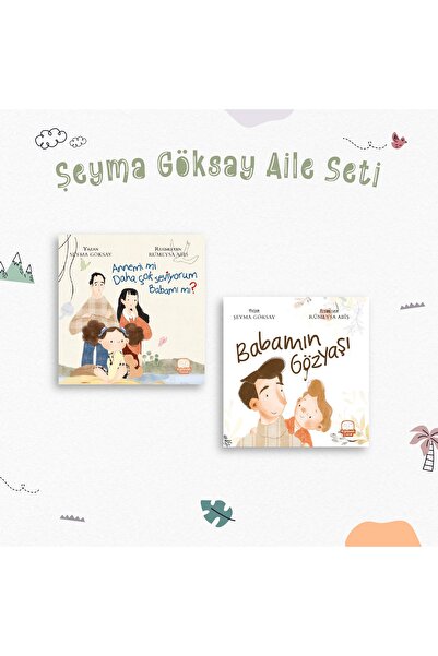Karavan Çocuk Şeyma Göksay Aile Seti 2 Kitap