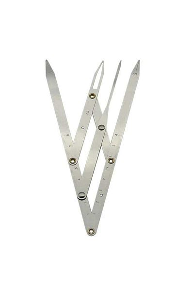 XLINETATTOO Stainless Steel Permanent Makeup And Microblading Eyebrow Practice Ruler