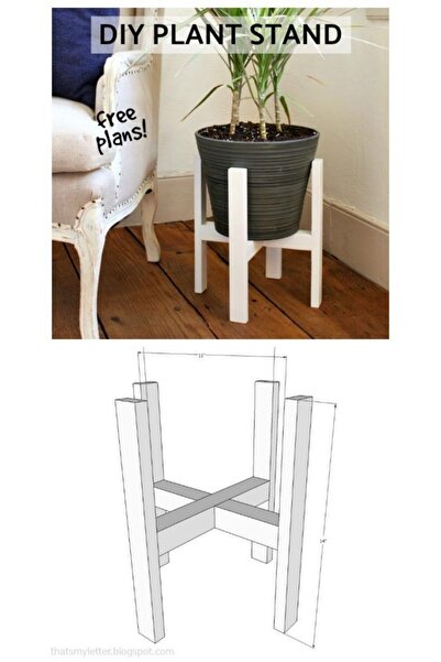 DEMBEY AHŞAP ATÖLYE Ahşap Atölye Beyaz Saksılık