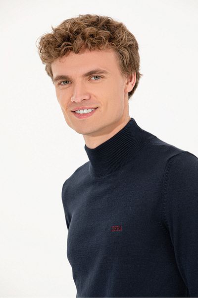 U.S. Polo Assn. Тъмносин мъжки пуловер