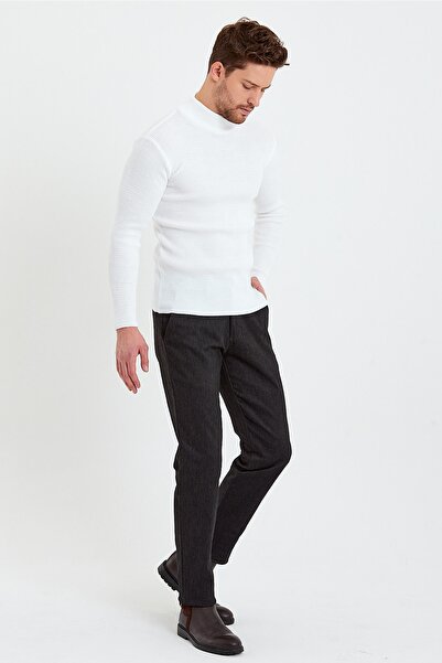 Whitesea Comfort Fit Kışlık Kanvas Pantolon