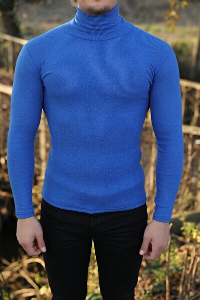 NOBLE STORE Turtleneck Long Sleeve Soft Unisex Combed Cotton Body Yumos-body ...