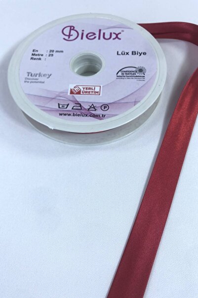 Hobigram Red Satin Piping Width 2 cm Length 1 Meter – Special Design, Accessory, Quality Production, Eye-Catching Style –