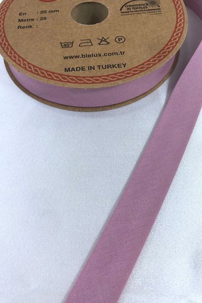 Hobigram Dark Lilac Cotton Piping Πλάτος 2 cm Μήκος 1 μέτρο – Κορδέλα, Κομψό Σχέδιο, Γυναικείο Αξεσουάρ – Κορδέλα