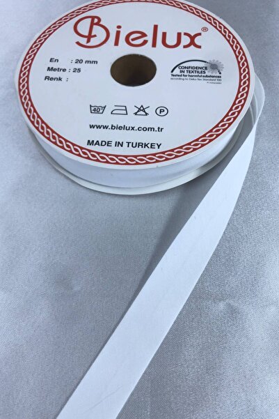 Hobigram Λευκό Koton Biye Πλάτος 2 cm Μήκος 1 μέτρο – Ειδικό σχέδιο, αξεσουάρ, ποιοτική παραγωγή, εντυπωσιακό στυλ – Ku