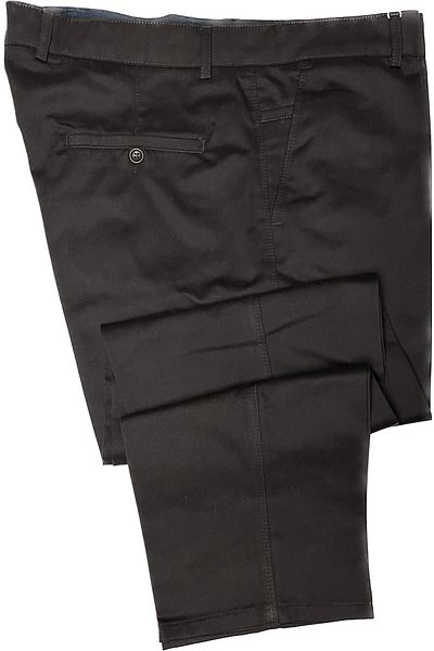 APT PRESTIGE Men's Plus Size Brown Gabardine Trousers