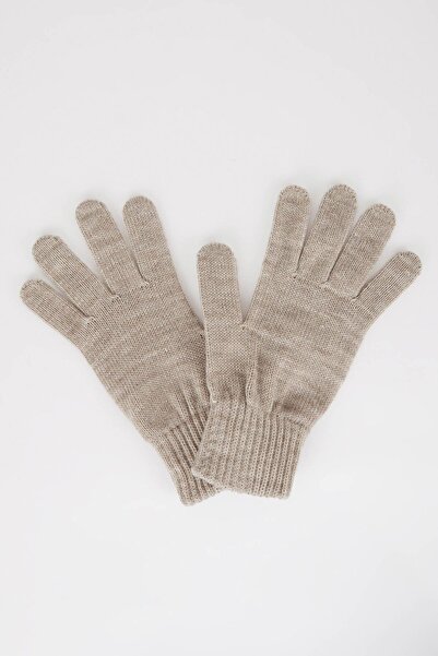 DeFacto Men's Knitwear Gloves