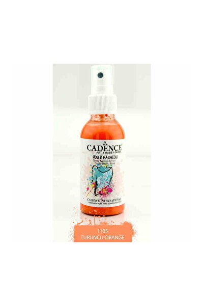 Cadence Your Fashion Sprey Kumaş Boyası 100 Ml. 1105 Portakal
