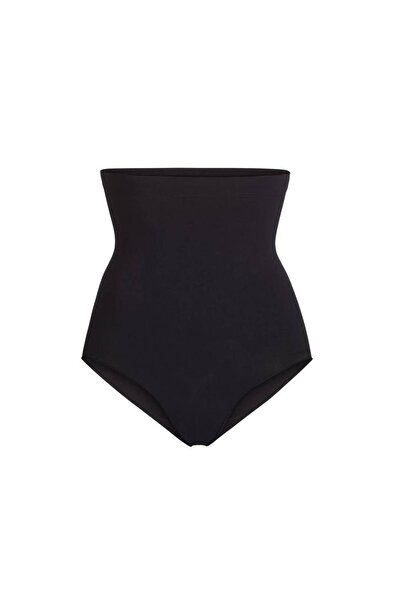 MİSTİRİK Biloba Μοντέλο Ψηλόμεσο Σιλικόνη Αντιολισθητικό Σλιπ Κορσέ Μαύρο Χρώμα