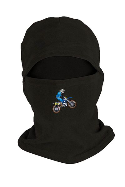 herotasarım Mască de zăpadă fleece - Set mănuși decupate negru Bll2834