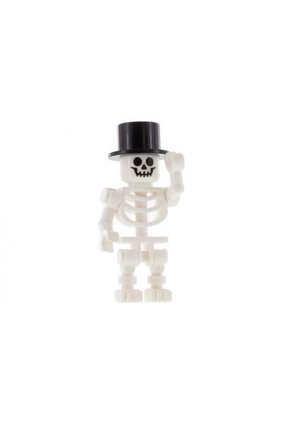 LEGO Skeleton and Hat Original Minifigure