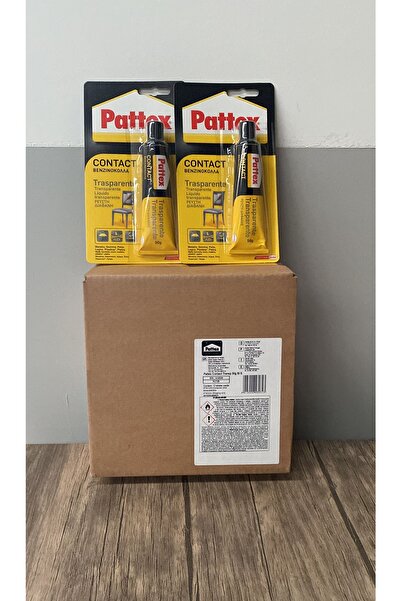Pattex 24'lü Koli Şeffaf Poliüretan ( Metal , Plastik , Cam ) Kontakt Yapıştı...
