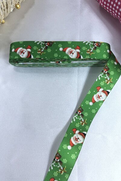 Genel Markalar 2026 Süsleme Hediye Paketleme Kurdelesi Yeşil Noel Baba – Yılb...