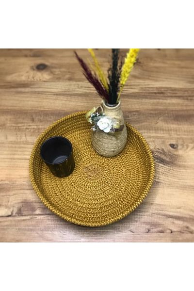 AYŞE SERHOŞOĞLU HOME DESİGN 100% Φυσικό Ψάθινο Καλάθι - Διακοσμητικό και Οργανωτικό Καλάθι πολλαπλών χρήσεων