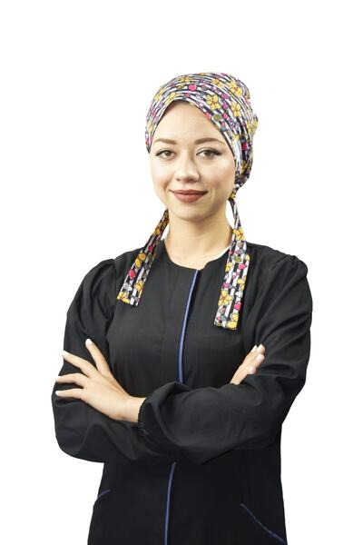 Nur Medikal Giyim Kadın Tesettür Çizgili Papatya Desenli Doktor Hemşire Hasta...