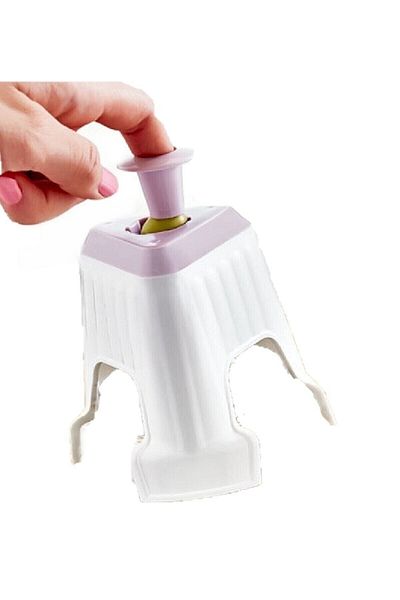 Dükkanönü 4Pcs Easy Olive Slicer Boot Apparatus Olive Slicer Tool Small Olive Scriber Tool