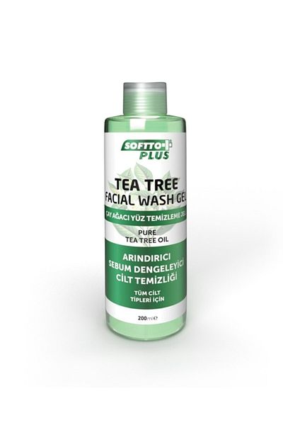 Softo Plus Tea Tree Facial Cleansing Gel
