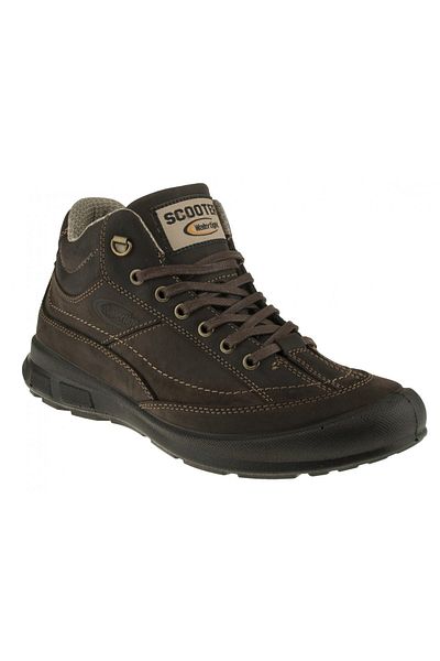 Scooter Brown Watertight Waterproof 100% Leather Men's Boots