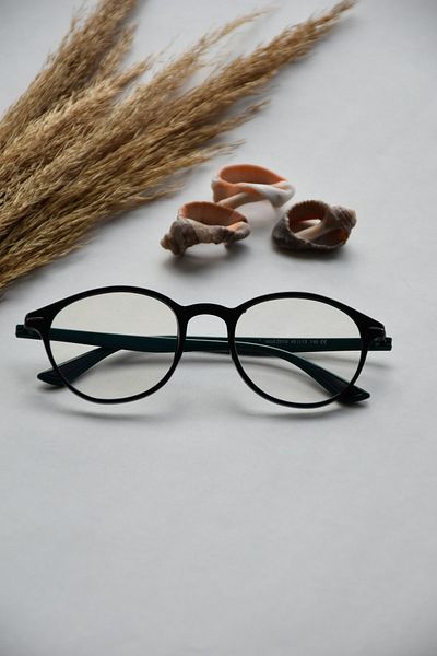 LOOKUP Blue Light Protective Glasses Unisex Screen Goggles Optical Compatible Change Glass Black Frame Transparent Glass