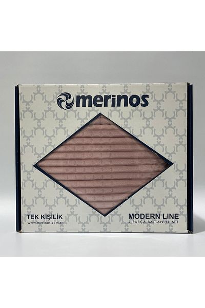 Merinos Modernline Single 2 Piece Blanket Set